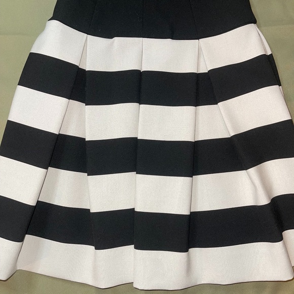 Milly Drop Waist Pleated Skirt Dress, Size 0 - Picture 7 of 8